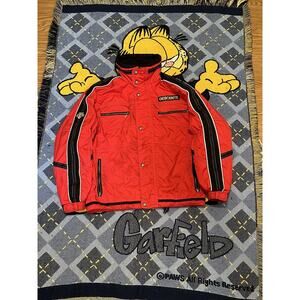Vintage Descente Ski Jacket Red Multifunctional